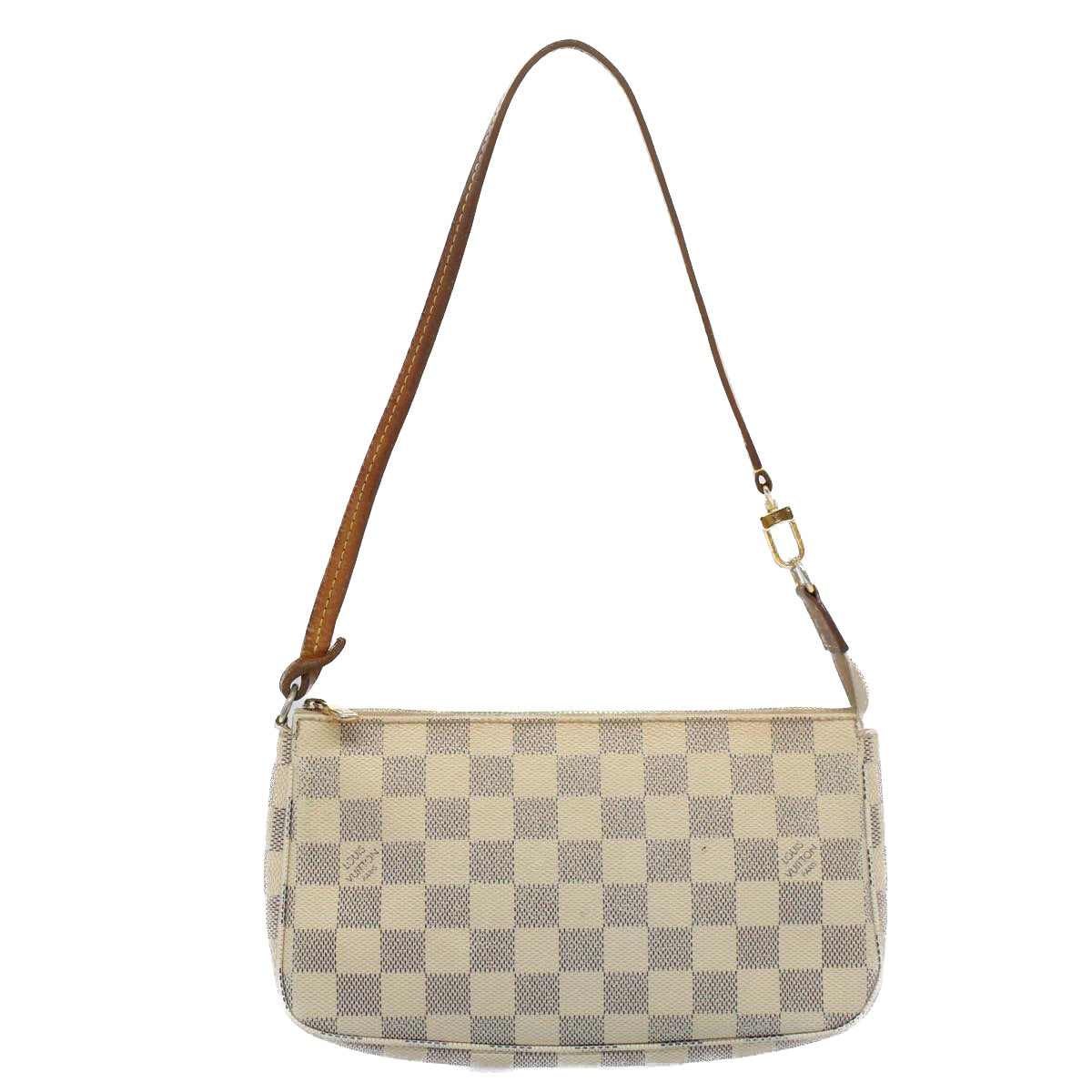 LOUIS VUITTON Damier Azur Pochette Accessoires Pouch N51986 LV 55913