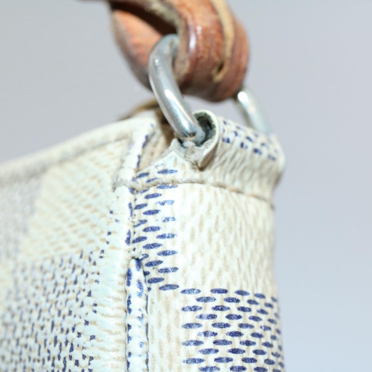 LOUIS VUITTON Damier Azur Pochette Accessoires Pouch N51986 LV 55913