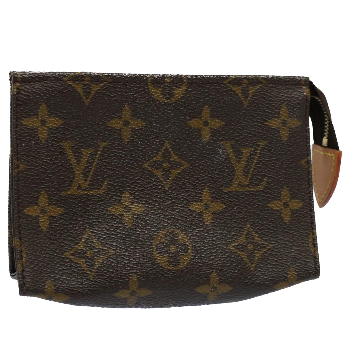 LOUIS VUITTON Monogram Poche Toilette 15 Pouch M47546 LV 55916