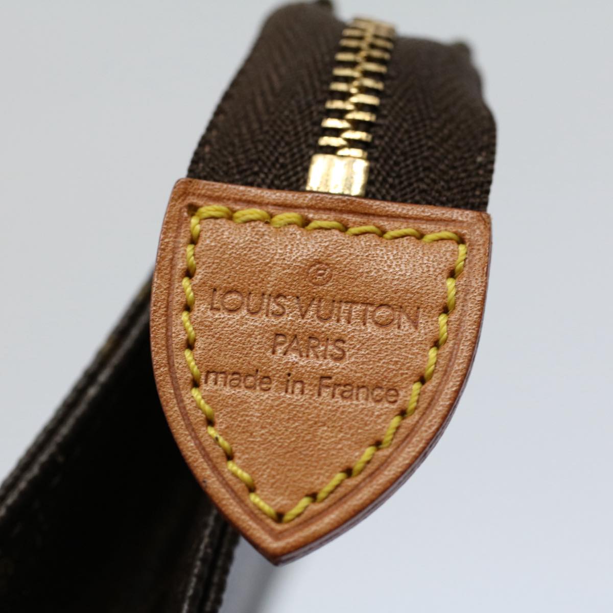 LOUIS VUITTON Monogram Poche Toilette 15 Pouch M47546 LV 55916
