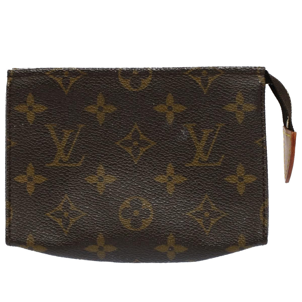 LOUIS VUITTON Monogram Poche Toilette 15 Pouch M47546 LV 55916