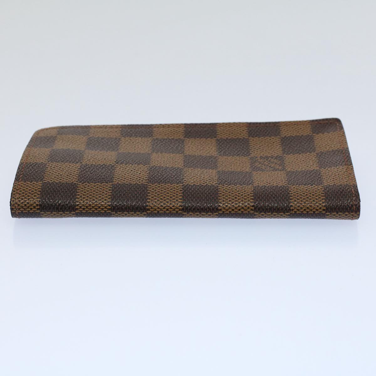 LOUIS VUITTON Damier Ebene Etui Lunettes Simple Glasses Case N62964 55919