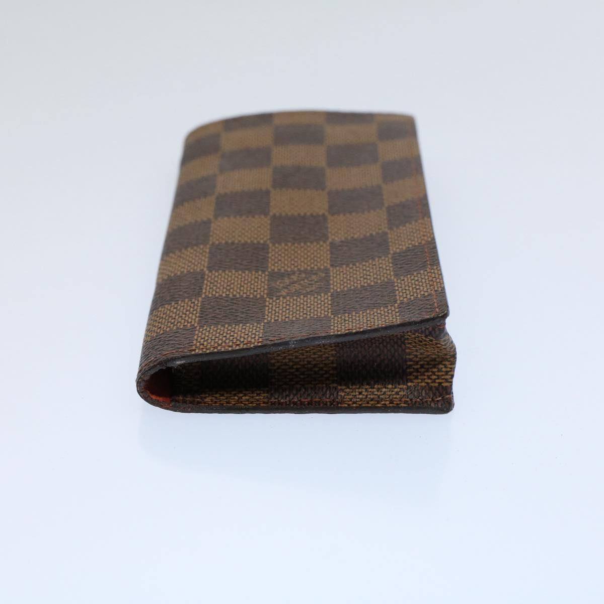 LOUIS VUITTON Damier Ebene Etui Lunettes Simple Glasses Case N62964 55919