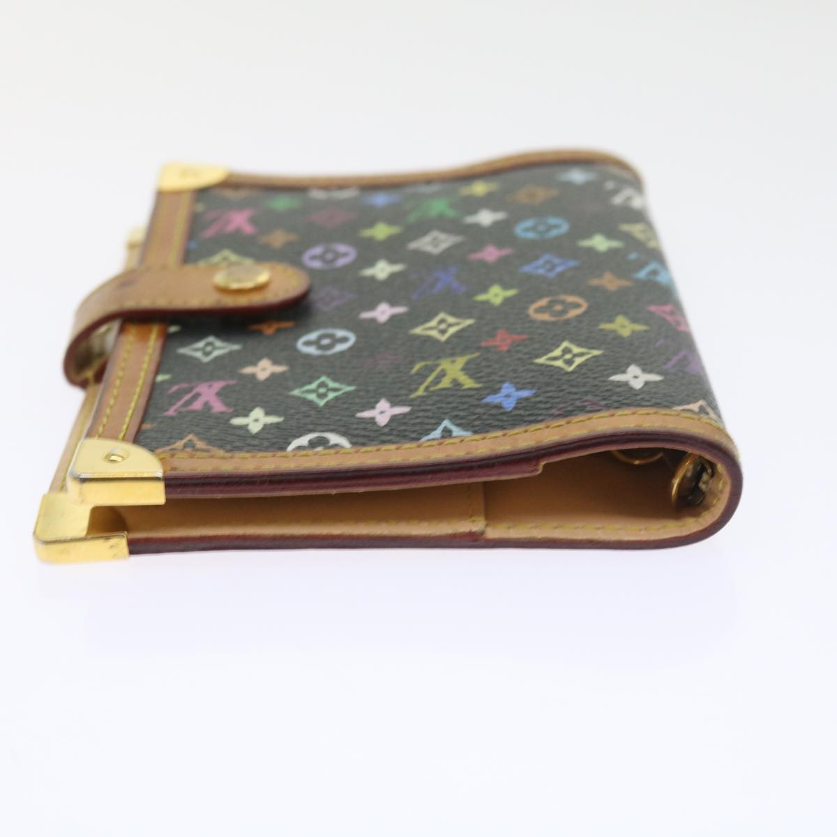 LOUIS VUITTON Multicolor Agenda PM Day Planner Cover Black R20895 LV 55920
