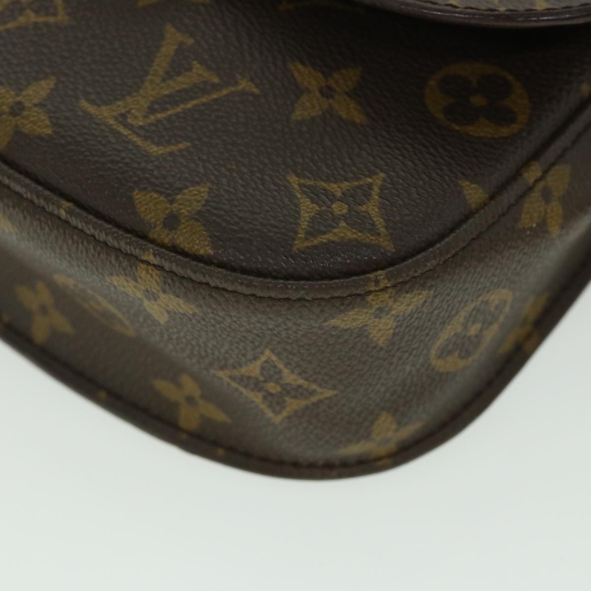 LOUIS VUITTON Monogram Saint Cloud MM Shoulder Bag M51243 LV 55929