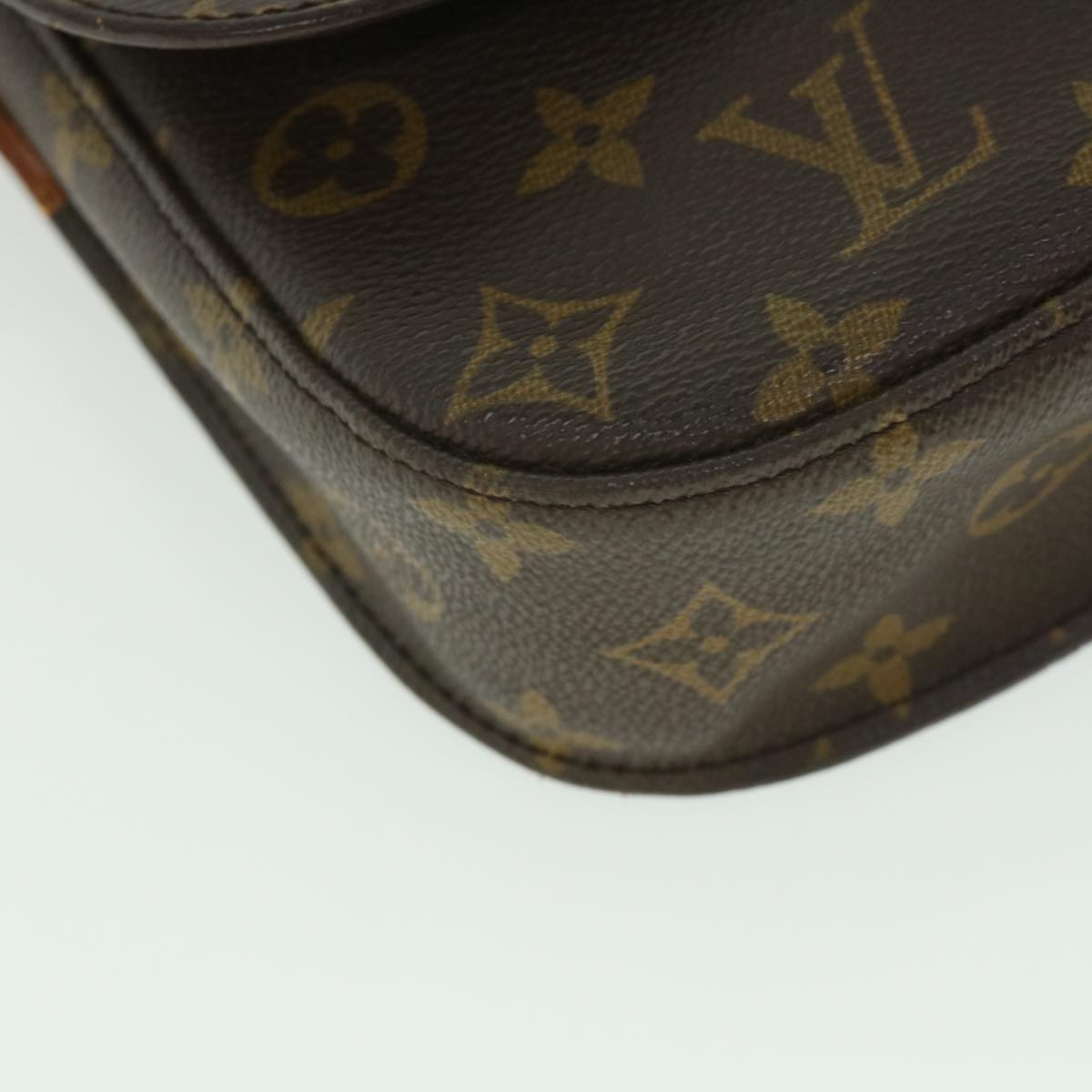 LOUIS VUITTON Monogram Saint Cloud MM Shoulder Bag M51243 LV 55929