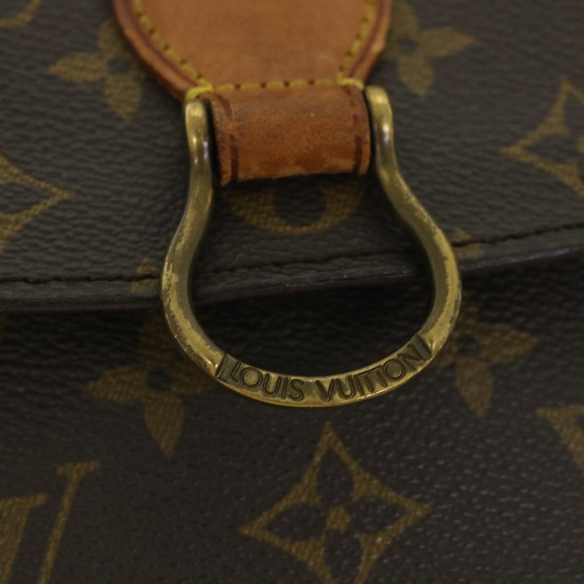 LOUIS VUITTON Monogram Saint Cloud MM Shoulder Bag M51243 LV 55929