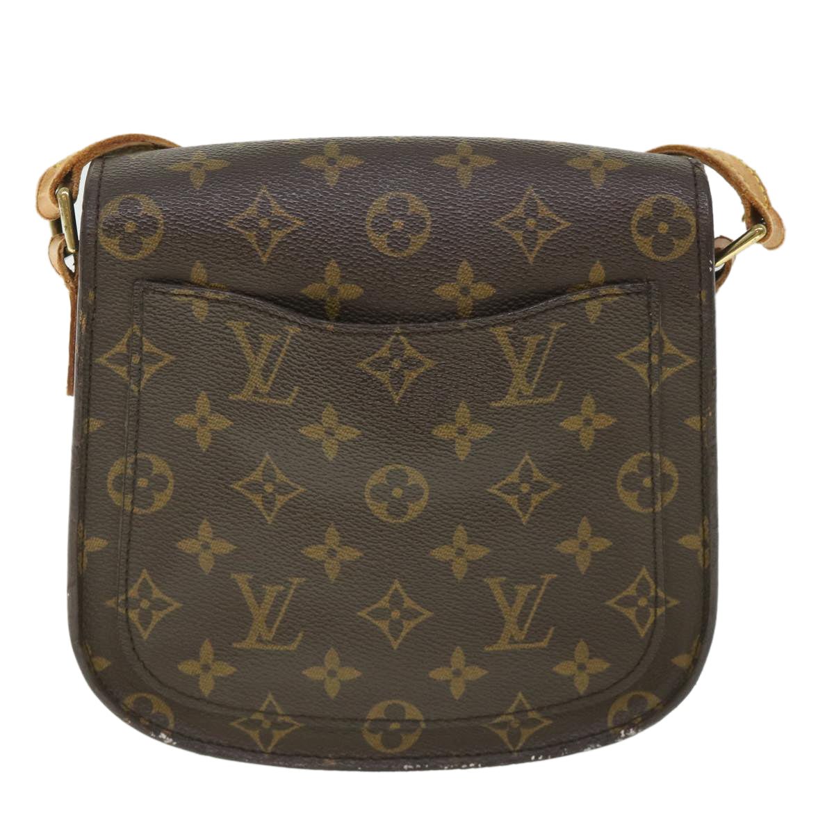 LOUIS VUITTON Monogram Saint Cloud MM Shoulder Bag M51243 LV 55929