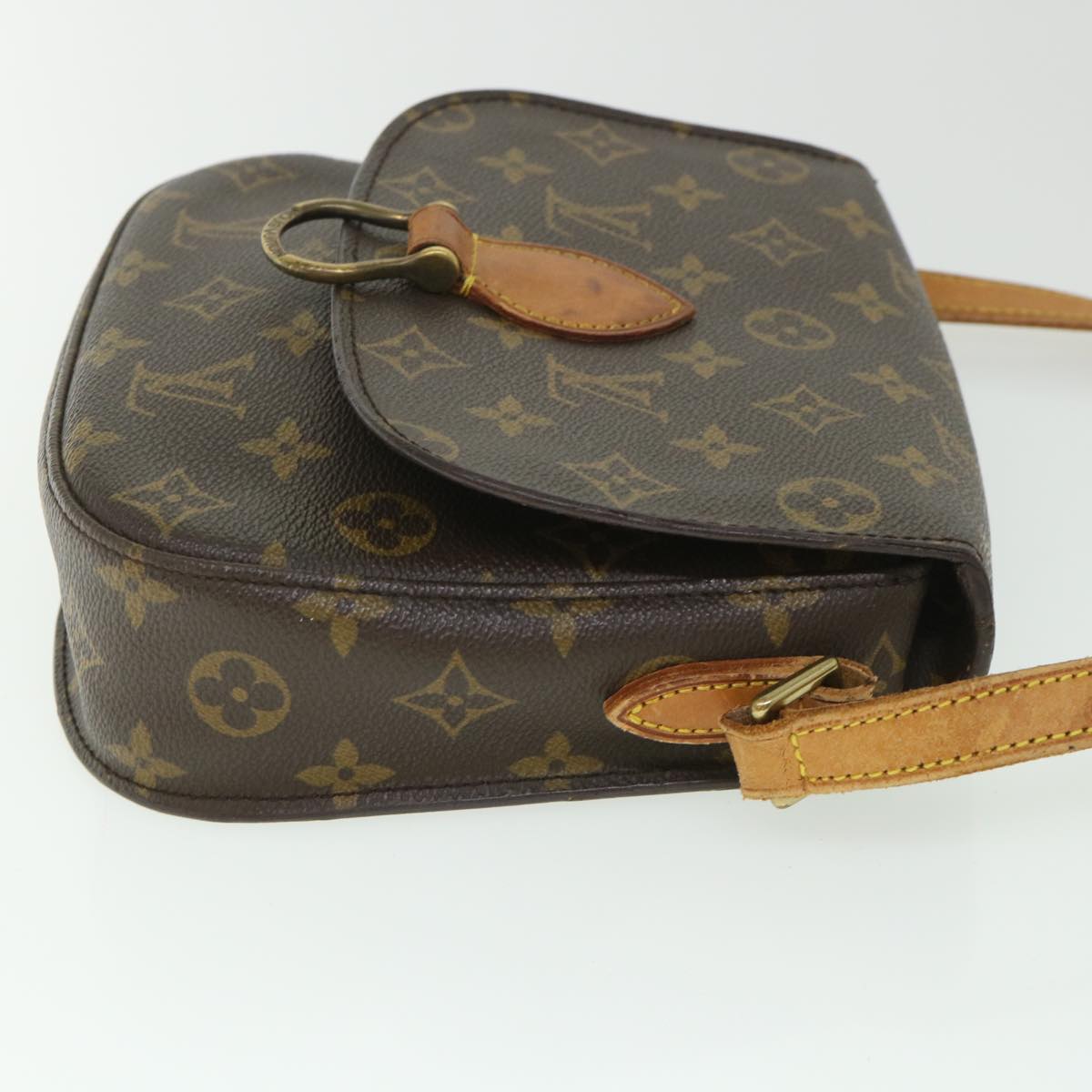 LOUIS VUITTON Monogram Saint Cloud MM Shoulder Bag M51243 LV 55929
