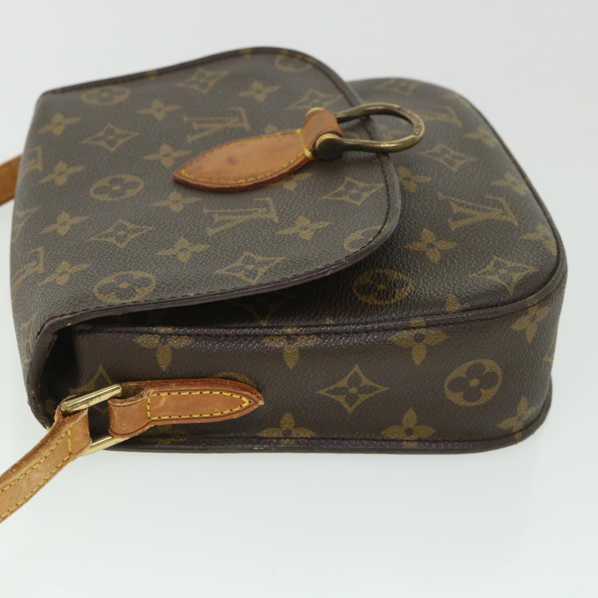 LOUIS VUITTON Monogram Saint Cloud MM Shoulder Bag M51243 LV 55929