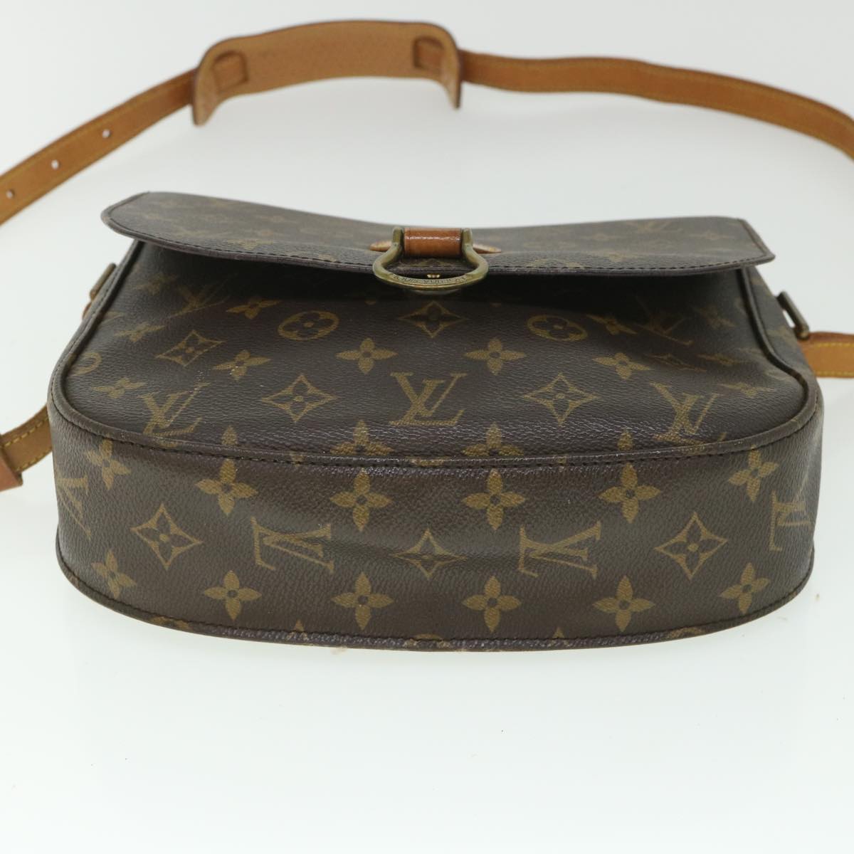 LOUIS VUITTON Monogram Saint Cloud GM Shoulder Bag M51242 LV 55936