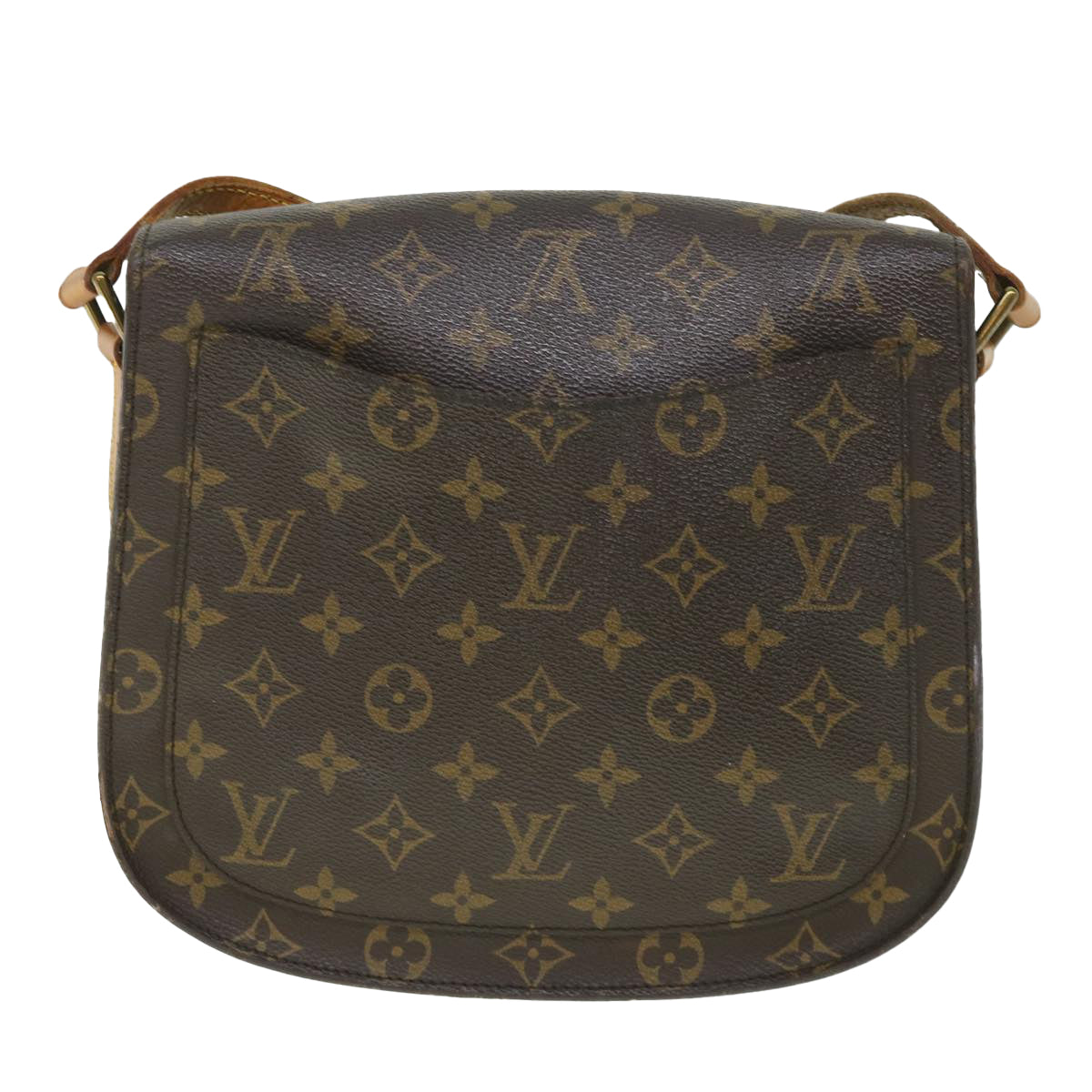 LOUIS VUITTON Monogram Saint Cloud GM Shoulder Bag M51242 LV 55936
