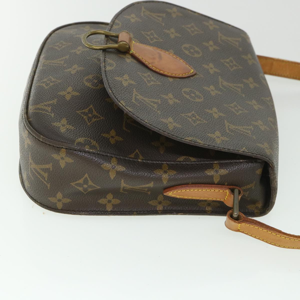 LOUIS VUITTON Monogram Saint Cloud GM Shoulder Bag M51242 LV 55936