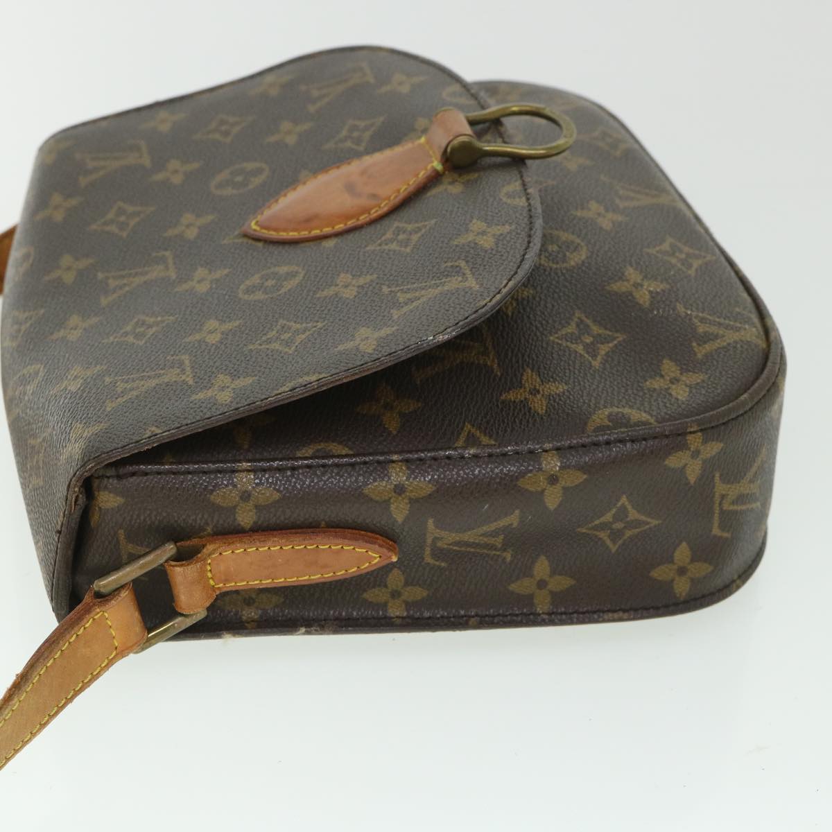 LOUIS VUITTON Monogram Saint Cloud GM Shoulder Bag M51242 LV 55936