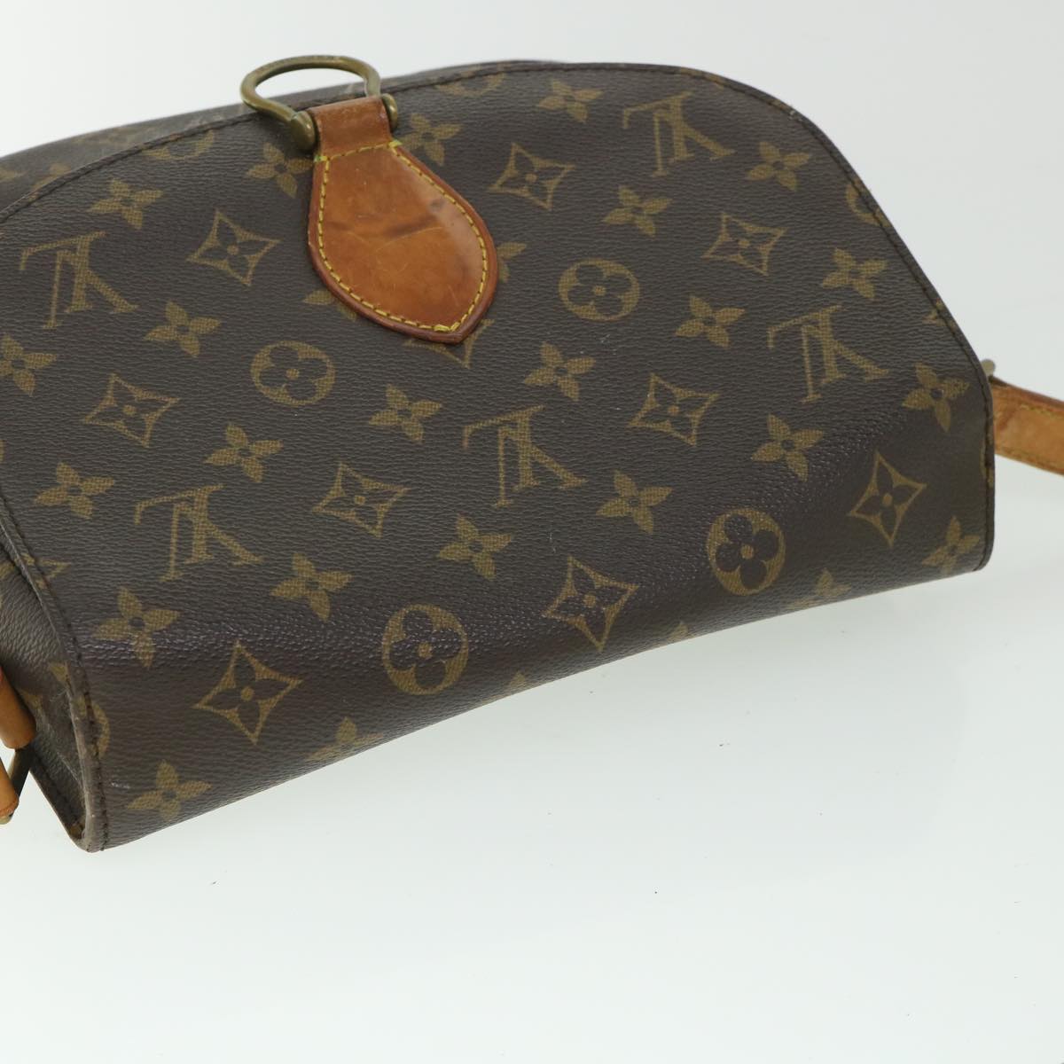 LOUIS VUITTON Monogram Saint Cloud GM Shoulder Bag M51242 LV 55936