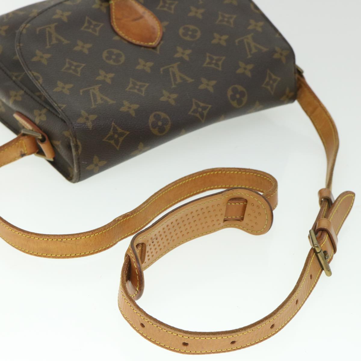 LOUIS VUITTON Monogram Saint Cloud GM Shoulder Bag M51242 LV 55936