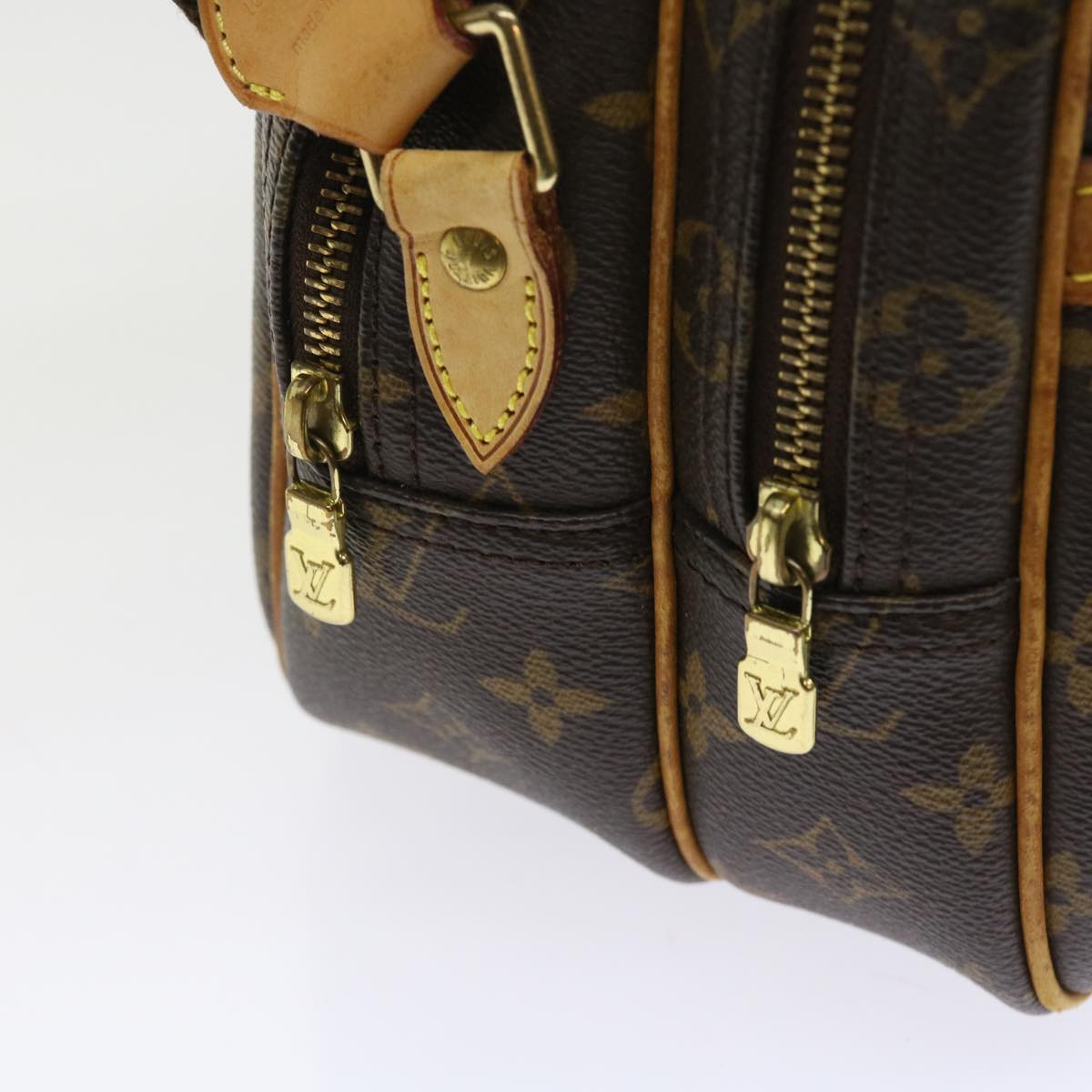 LOUIS VUITTON Monogram Reporter PM Shoulder Bag M45254 LV 55948
