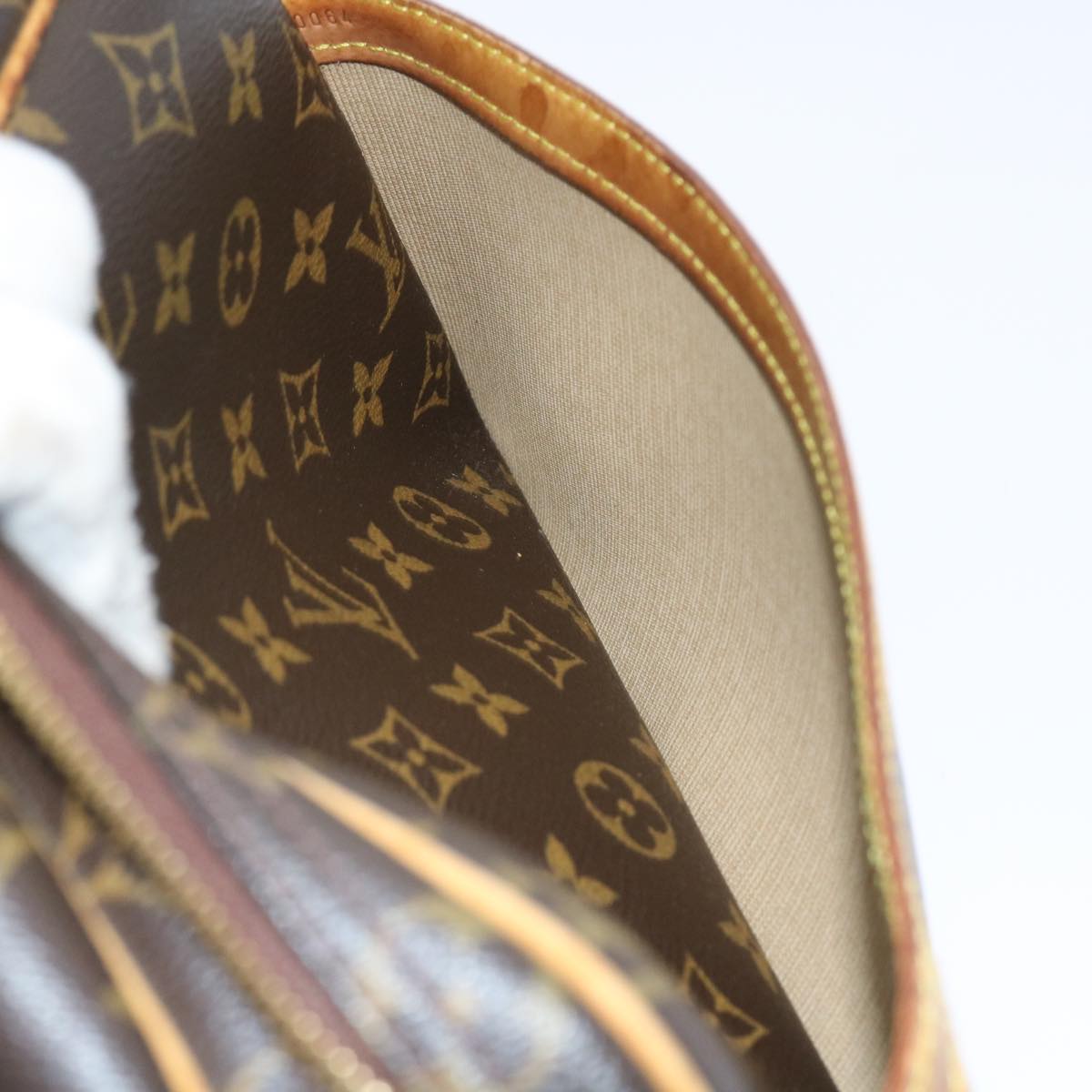 LOUIS VUITTON Monogram Reporter PM Shoulder Bag M45254 LV 55948