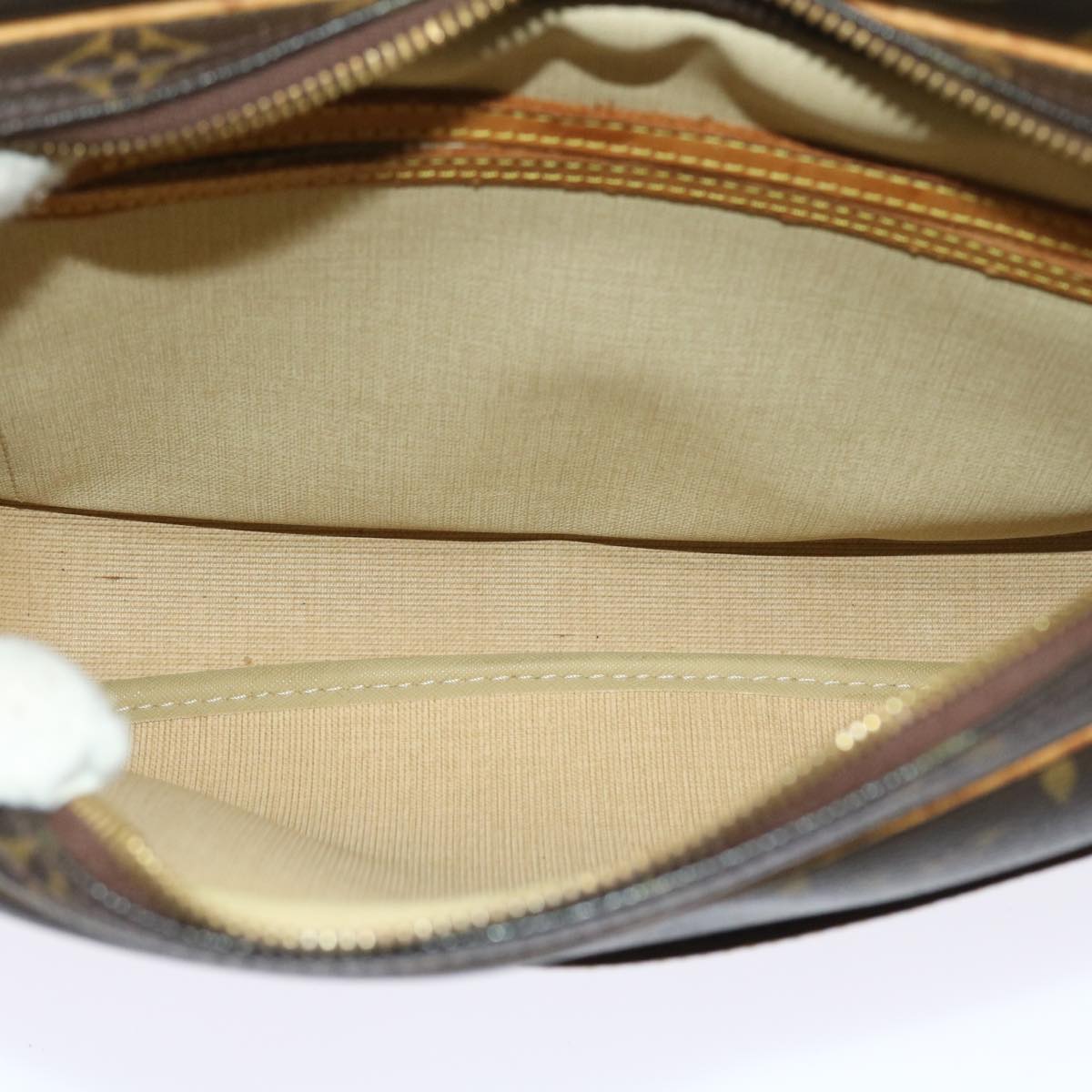 LOUIS VUITTON Monogram Reporter PM Shoulder Bag M45254 LV 55948