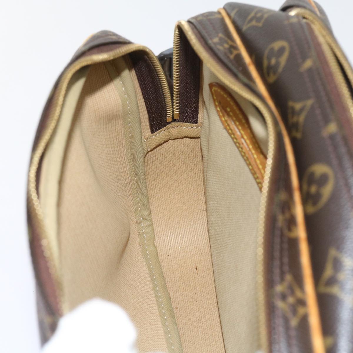 LOUIS VUITTON Monogram Reporter PM Shoulder Bag M45254 LV 55948
