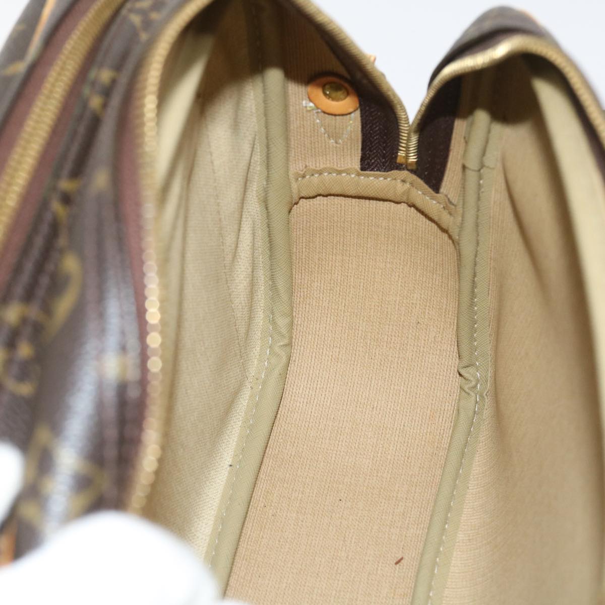 LOUIS VUITTON Monogram Reporter PM Shoulder Bag M45254 LV 55948