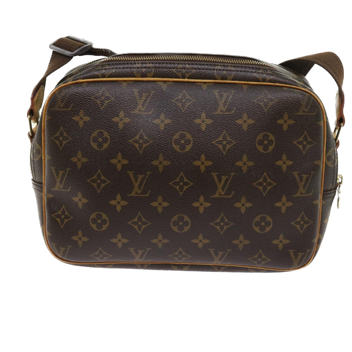 LOUIS VUITTON Monogram Reporter PM Shoulder Bag M45254 LV 55948