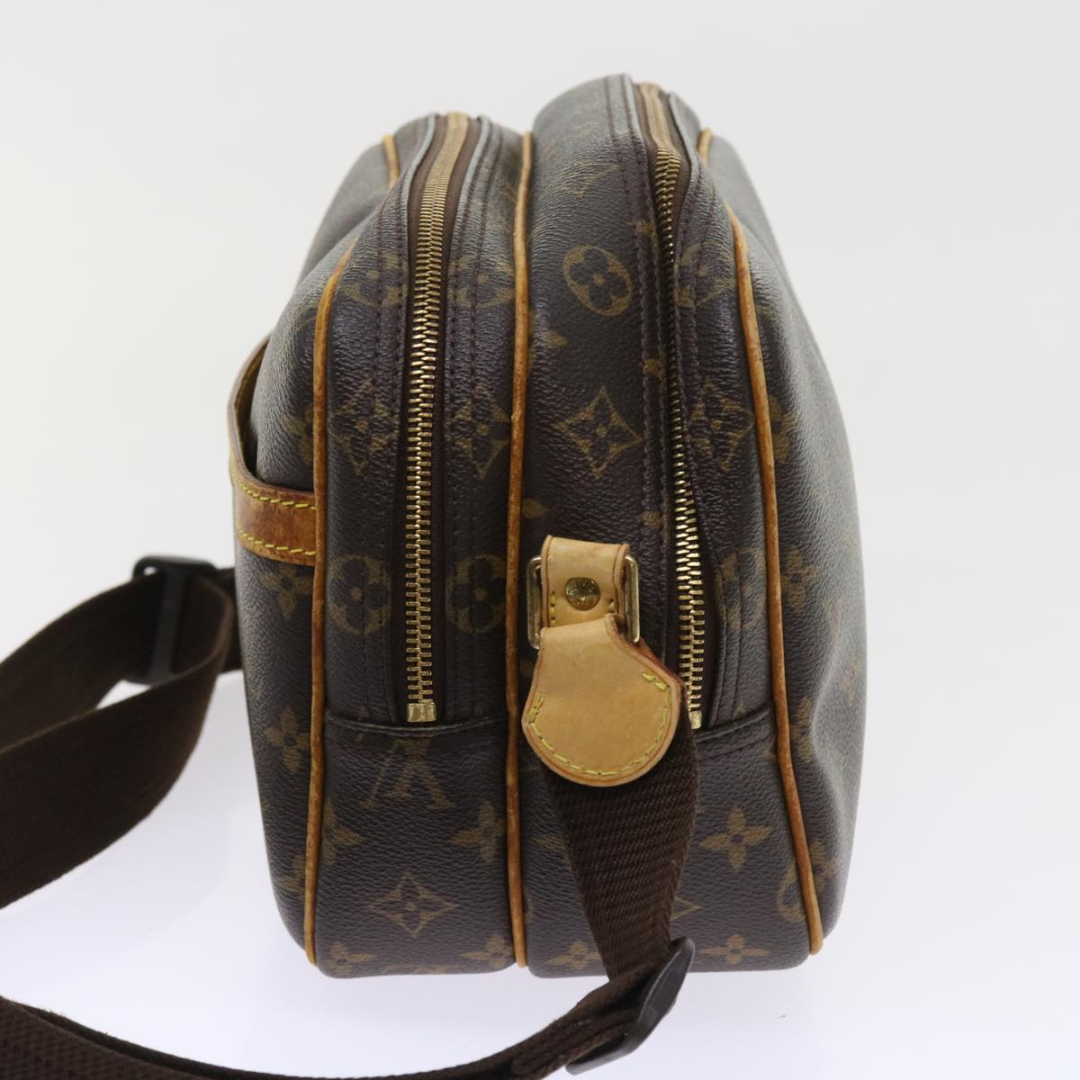 LOUIS VUITTON Monogram Reporter PM Shoulder Bag M45254 LV 55948