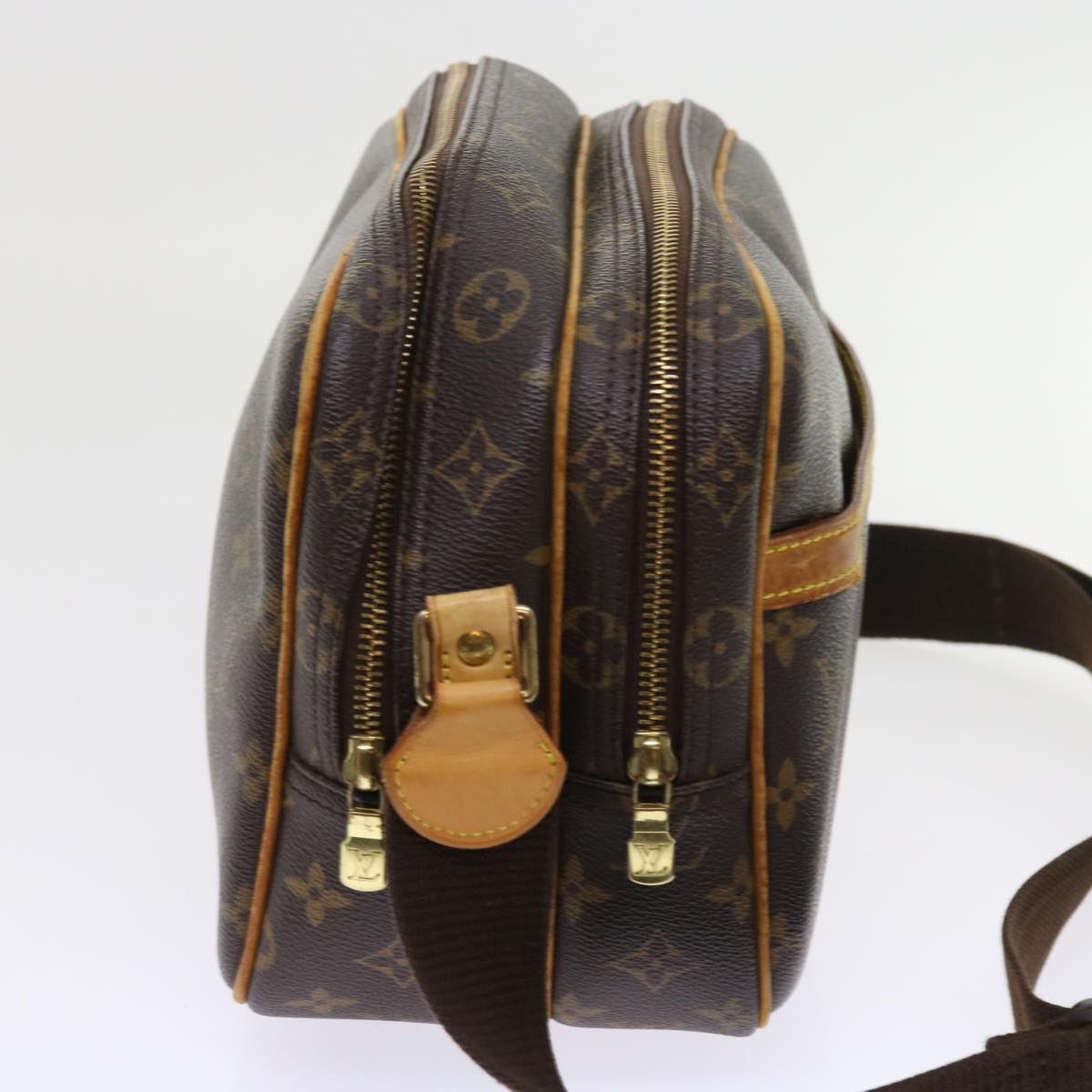 LOUIS VUITTON Monogram Reporter PM Shoulder Bag M45254 LV 55948