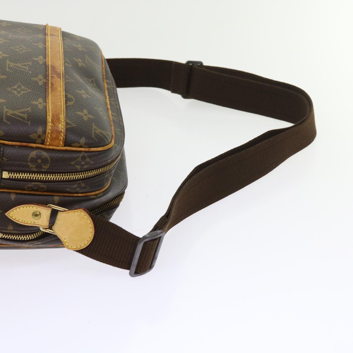 LOUIS VUITTON Monogram Reporter PM Shoulder Bag M45254 LV 55948