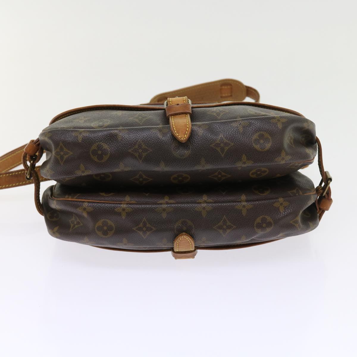 LOUIS VUITTON Monogram Saumur 30 Shoulder Bag M42256 LV 55952