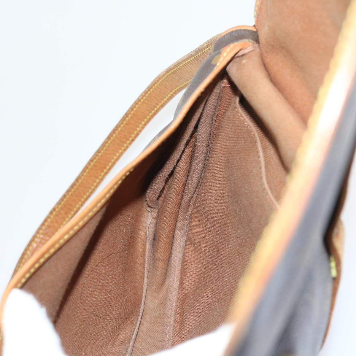 LOUIS VUITTON Monogram Saumur 30 Shoulder Bag M42256 LV 55952