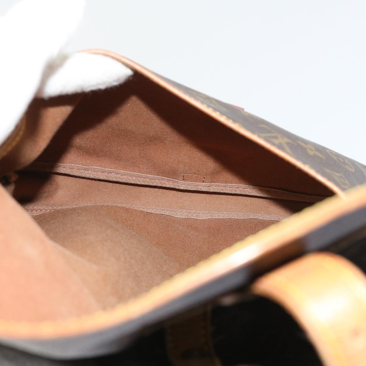 LOUIS VUITTON Monogram Saumur 30 Shoulder Bag M42256 LV 55952