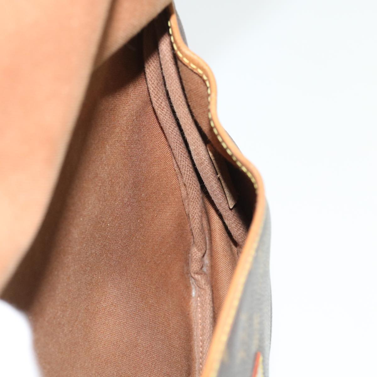 LOUIS VUITTON Monogram Saumur 30 Shoulder Bag M42256 LV 55952