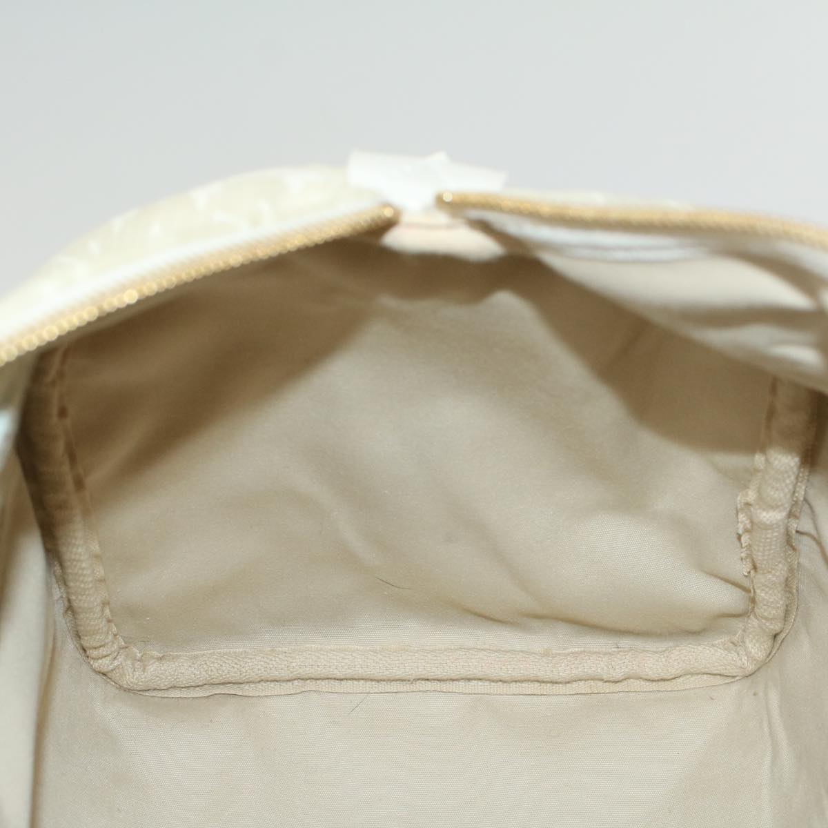 LOUIS VUITTON Monogram Mini Lin Speedy 30 Hand Bag White Dunne M95319 55955