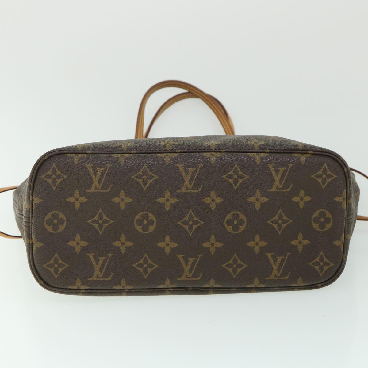 LOUIS VUITTON Monogram Neverfull PM Tote Bag M40155 LV 55956