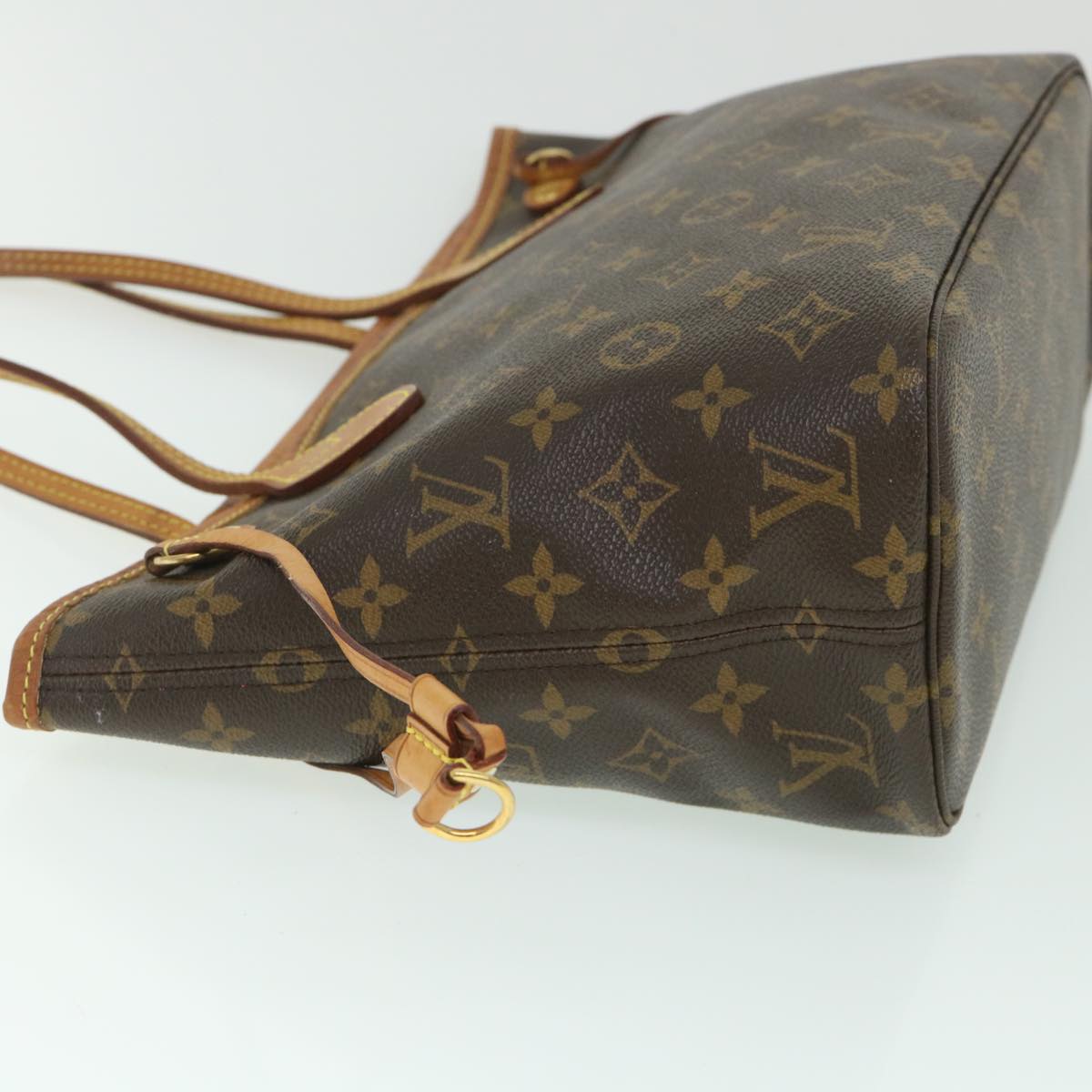 LOUIS VUITTON Monogram Neverfull PM Tote Bag M40155 LV 55956