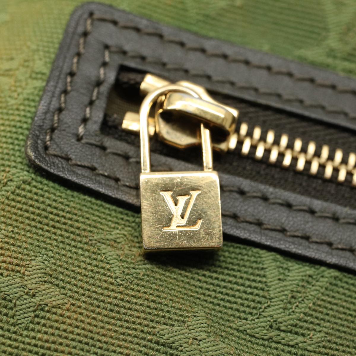 LOUIS VUITTON Monogram Mini Lucille GM Tote Bag TST Khaki M92681 LV 55958