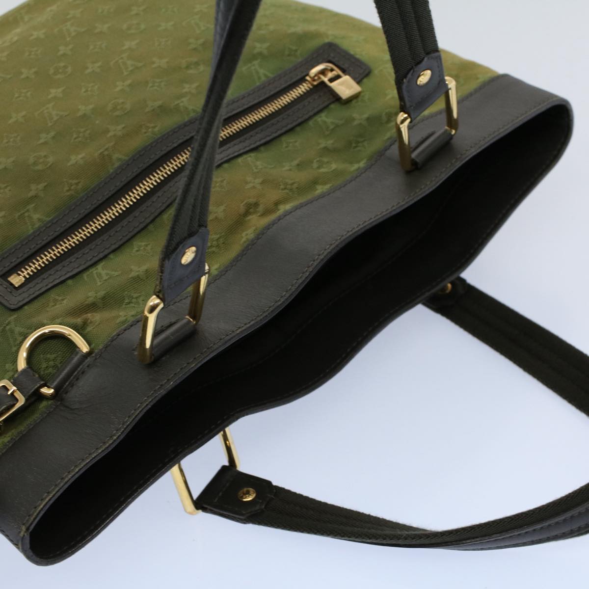 LOUIS VUITTON Monogram Mini Lucille GM Tote Bag TST Khaki M92681 LV 55958