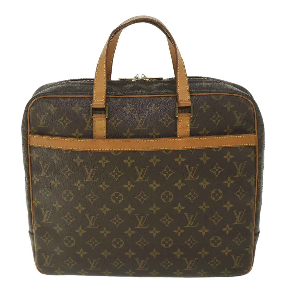 LOUIS VUITTON Monogram Porte Documents Pegas Hand Bag M53343 LV 55962