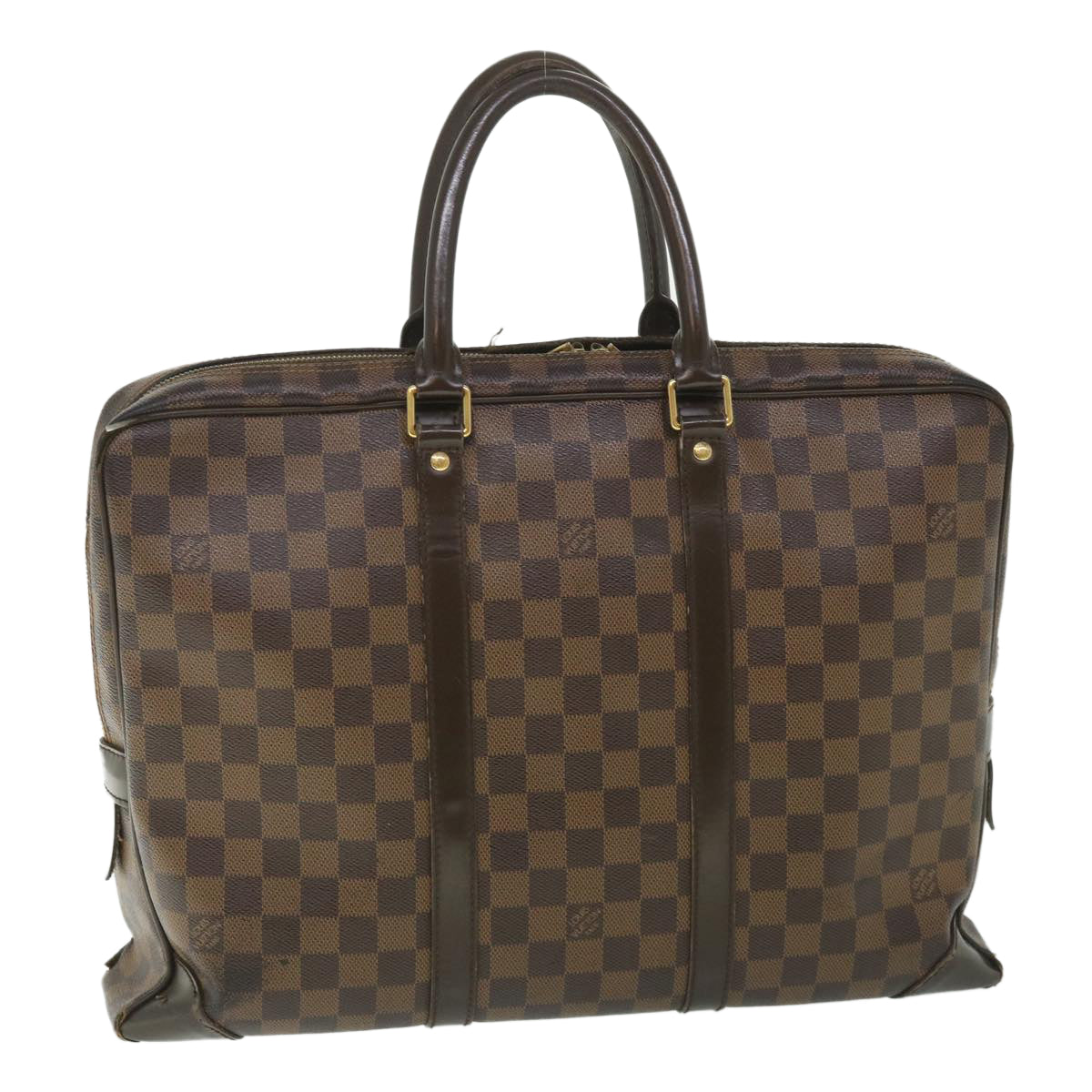 LOUIS VUITTON Damier Ebene Porte Documents Voyage Business Bag N41124 55963