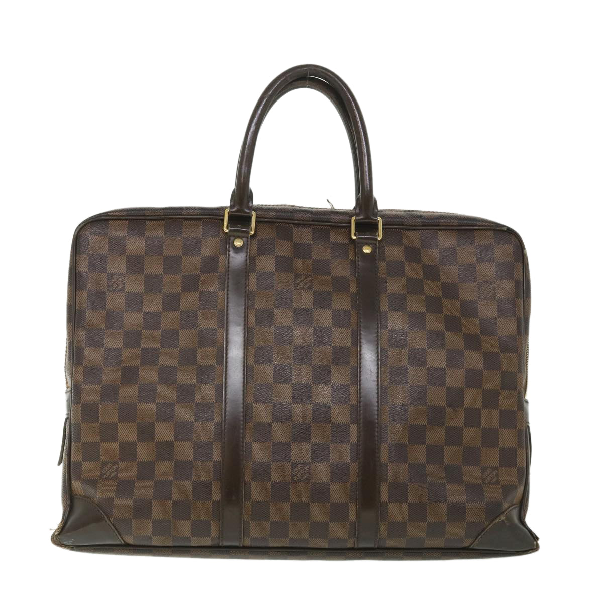 LOUIS VUITTON Damier Ebene Porte Documents Voyage Business Bag N41124 55963