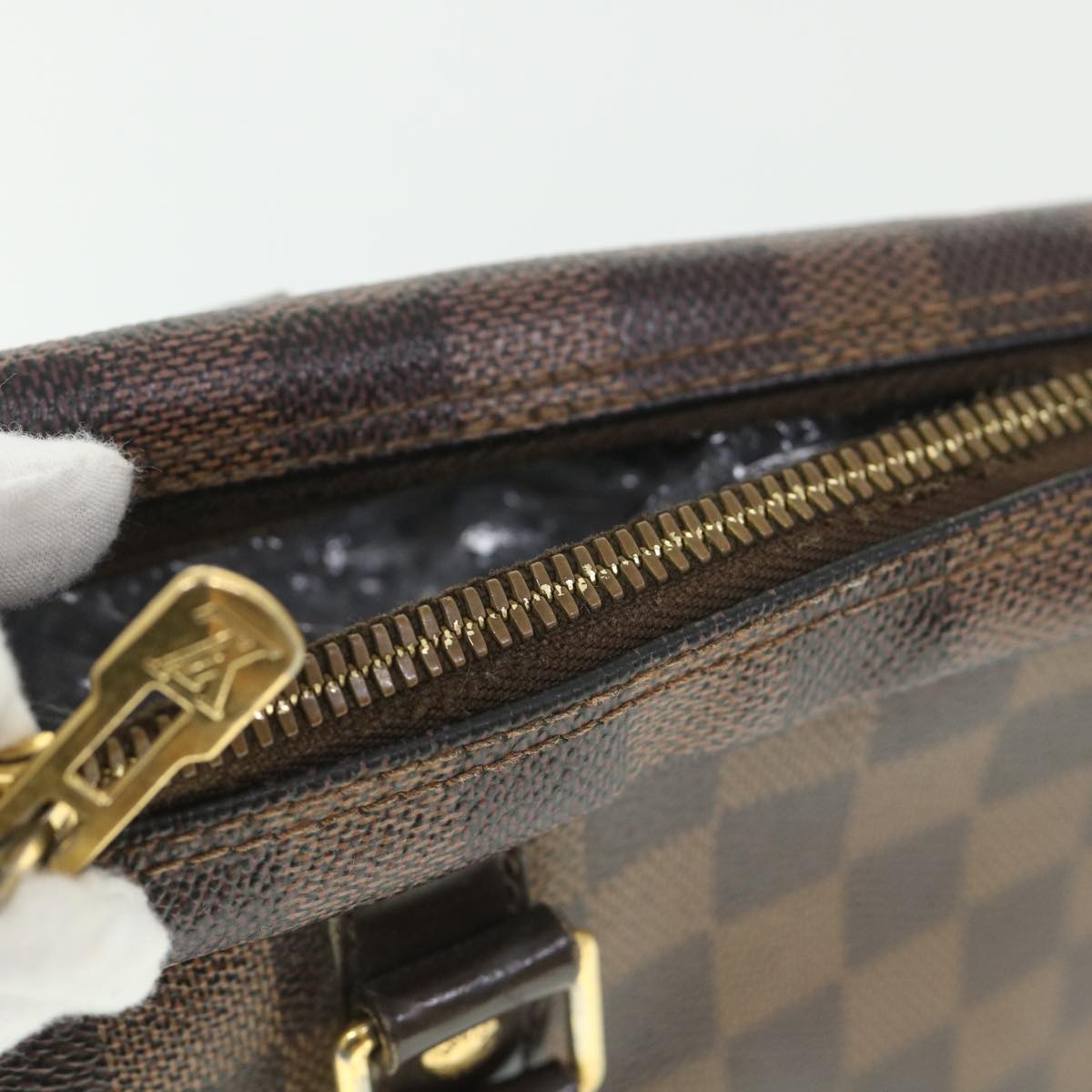 LOUIS VUITTON Damier Ebene Porte Documents Voyage Business Bag N41124 55963