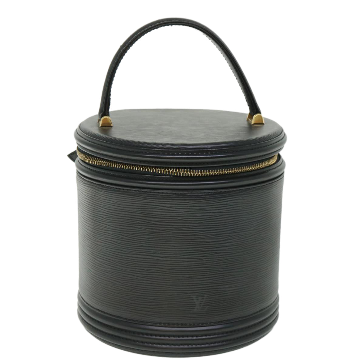 LOUIS VUITTON Epi Cannes Hand Bag Black M48032 LV 55965