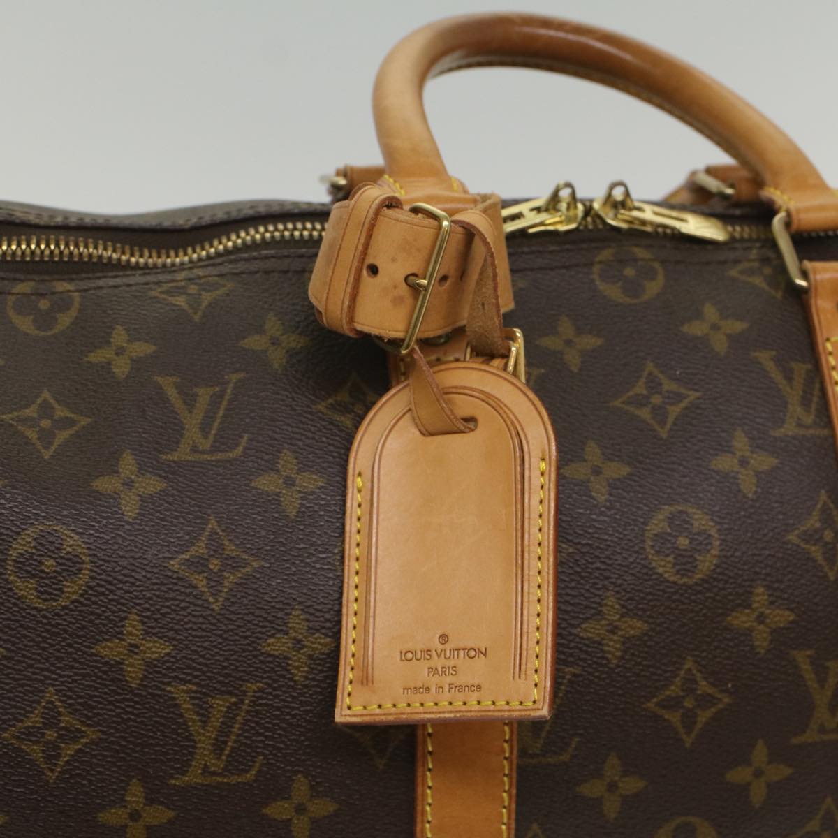 LOUIS VUITTON Monogram Keepall 45 Boston Bag M41428 LV 55968