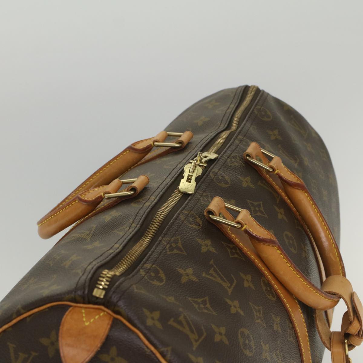 LOUIS VUITTON Monogram Keepall 45 Boston Bag M41428 LV 55968