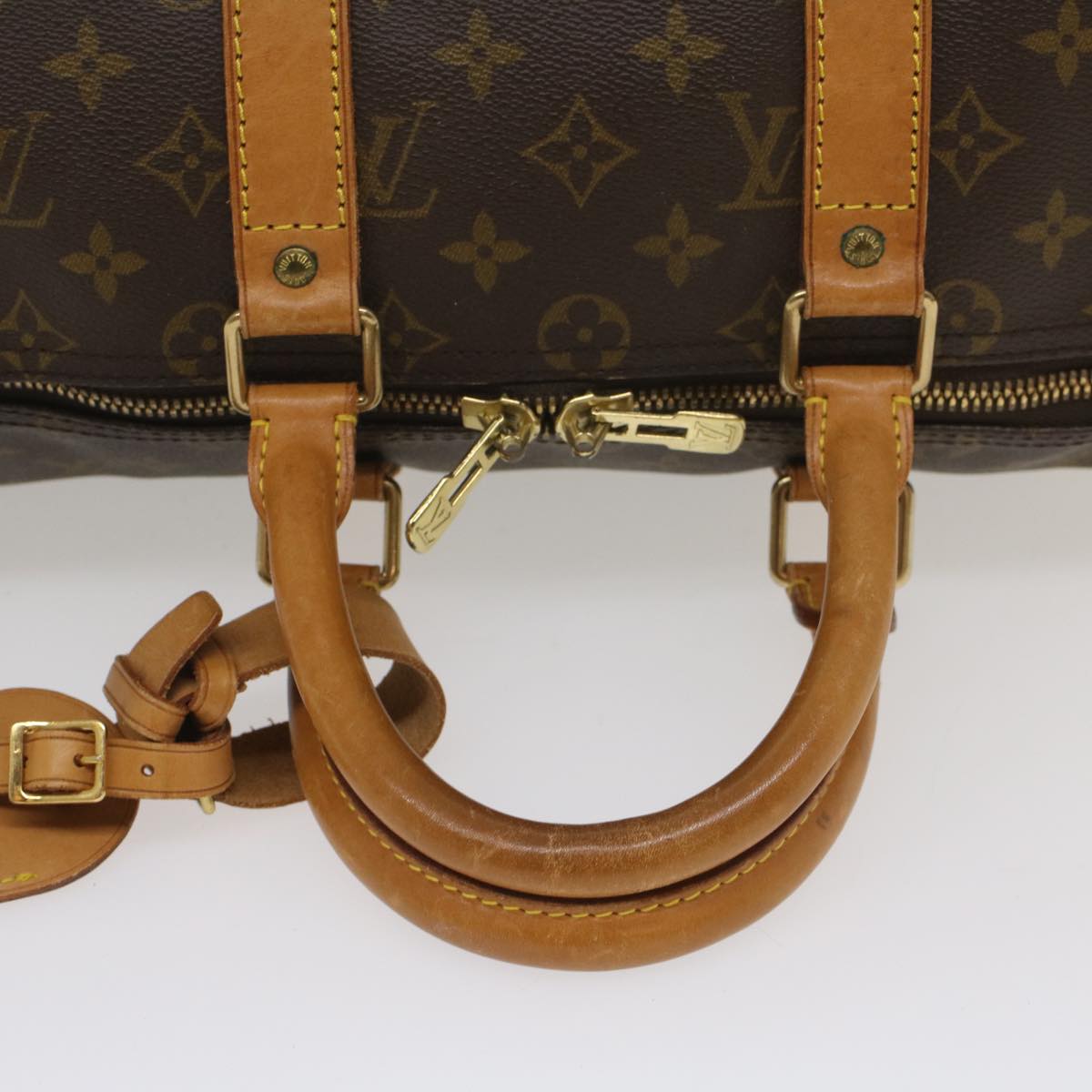 LOUIS VUITTON Monogram Keepall 45 Boston Bag M41428 LV 55968