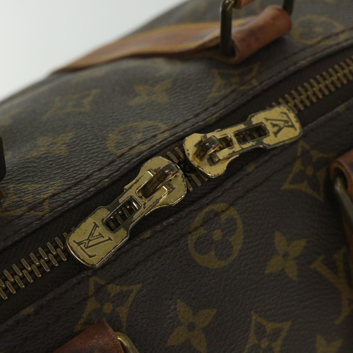 LOUIS VUITTON Monogram Keepall 45 Boston Bag M41428 LV 55970