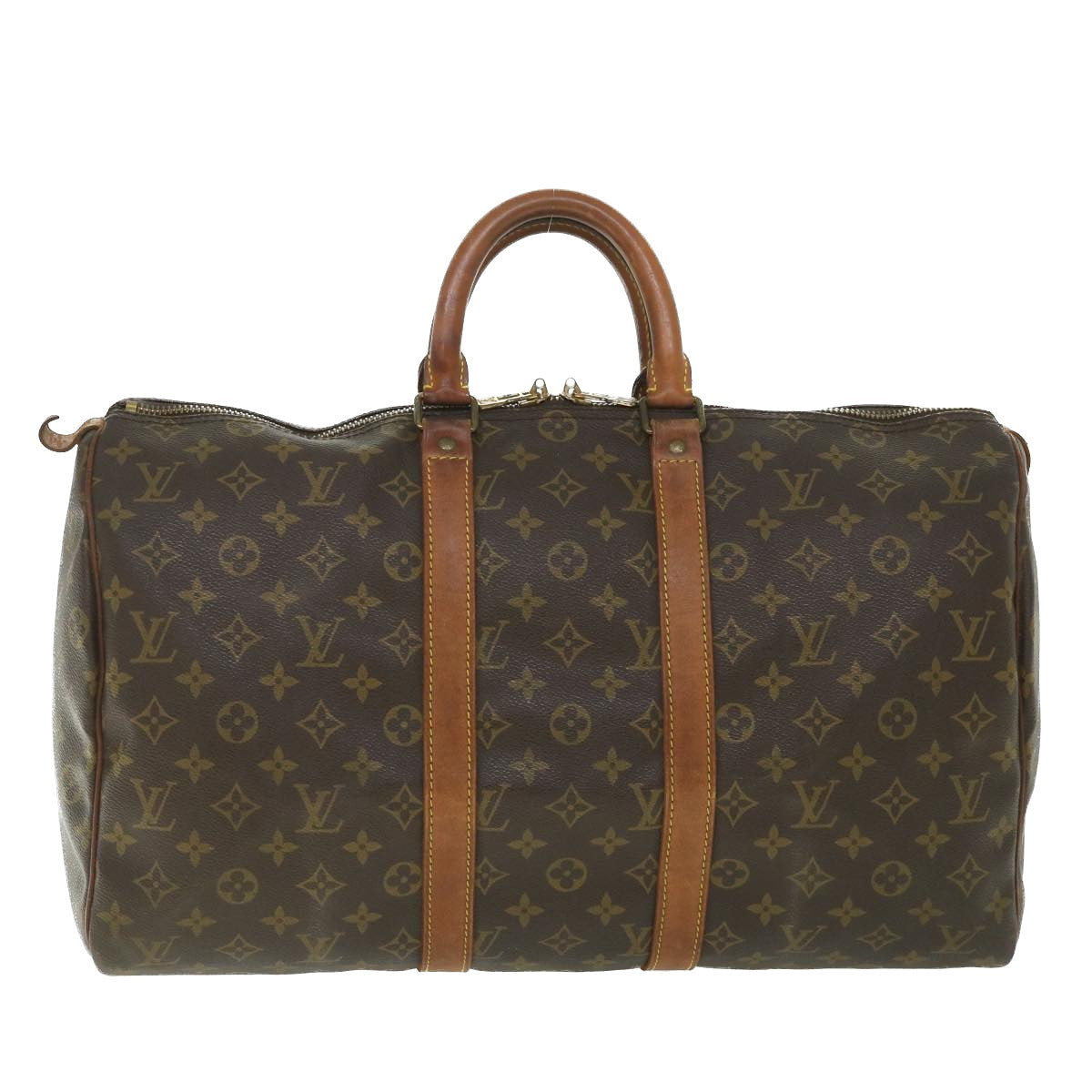 LOUIS VUITTON Monogram Keepall 45 Boston Bag M41428 LV 55970