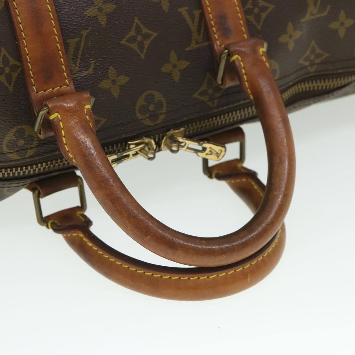 LOUIS VUITTON Monogram Keepall 45 Boston Bag M41428 LV 55970