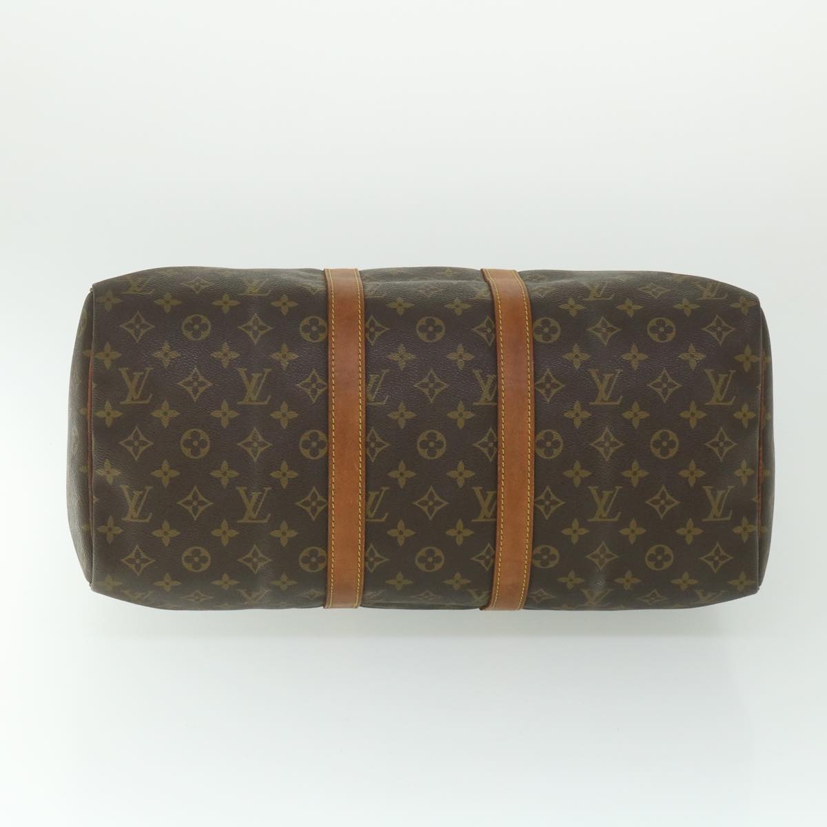 LOUIS VUITTON Monogram Keepall 45 Boston Bag M41428 LV 55970